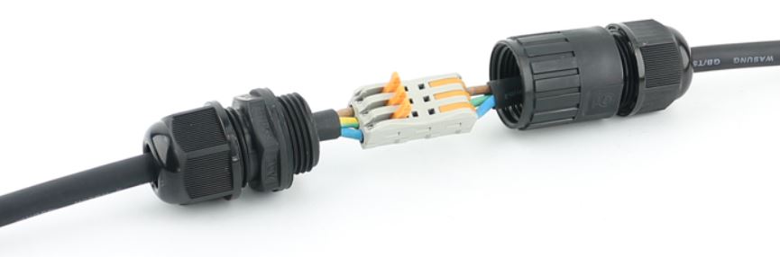 Герметичный разъем питания 220В