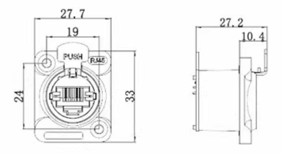 Герметичный разъем RJ45