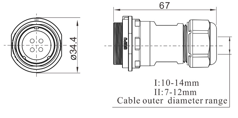 Роз'єм SP2511/S19