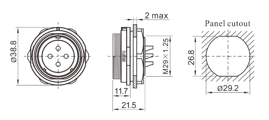 Роз'єм SP2912/S7