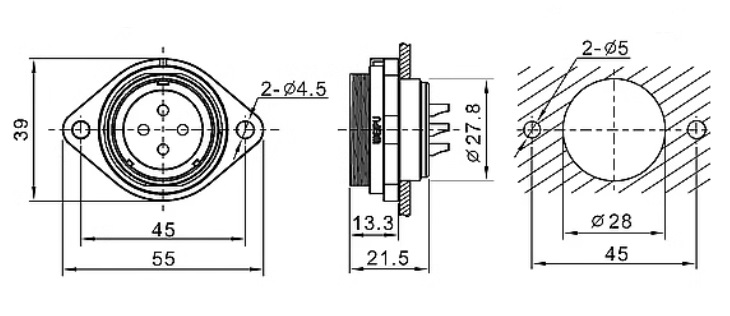 Роз'єм SP2913/S3