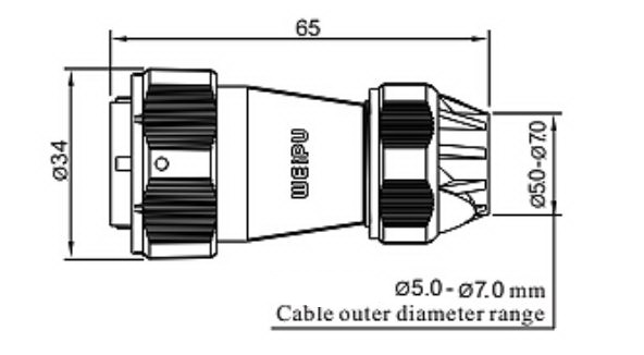Герметичний роз'єм RJ45