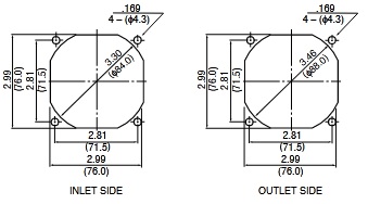 NMB-MAT 3108NL-04W-B50