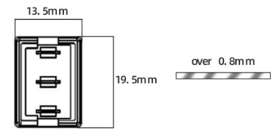Клавішний перемикач KCD1