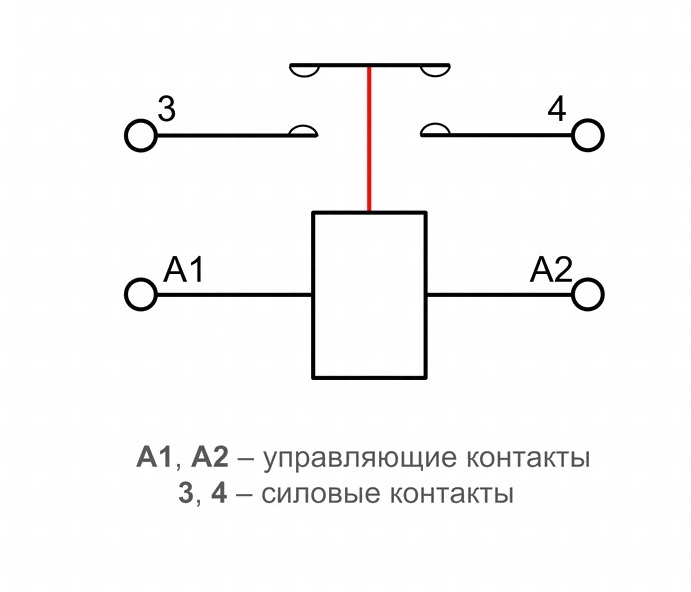 Схема коммутации КМ-50ДВ